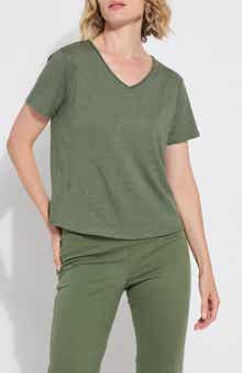 Cyrus Box Cut V-Neck T-Shirt