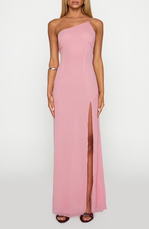 Princess Polly Kiss Of Life Chiffon Gown In Pink