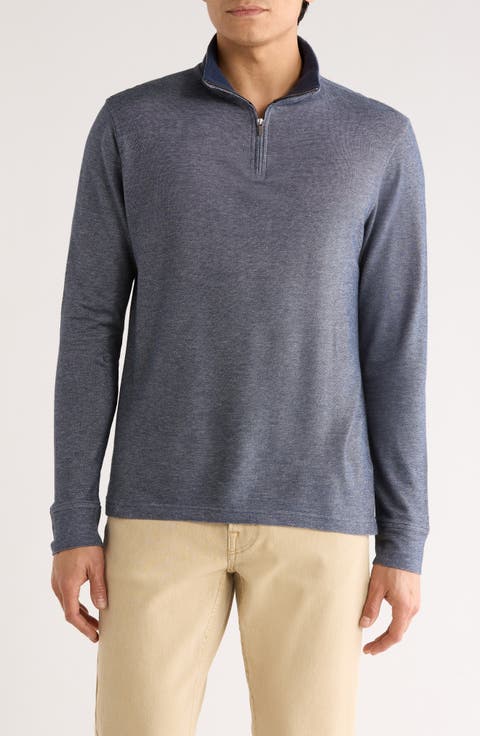 Quarter Zip Pullover Sweater