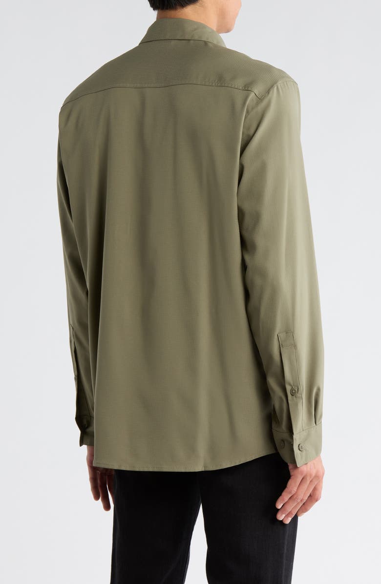 Columbia Eagle Lake Omni-Wick Button-Down Shirt, Alternate, color, Stone Green