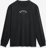 FANATICS Men's Fanatics Black Baltimore Ravens Relaxed Fullback Drive Long Sleeve Fashion Top