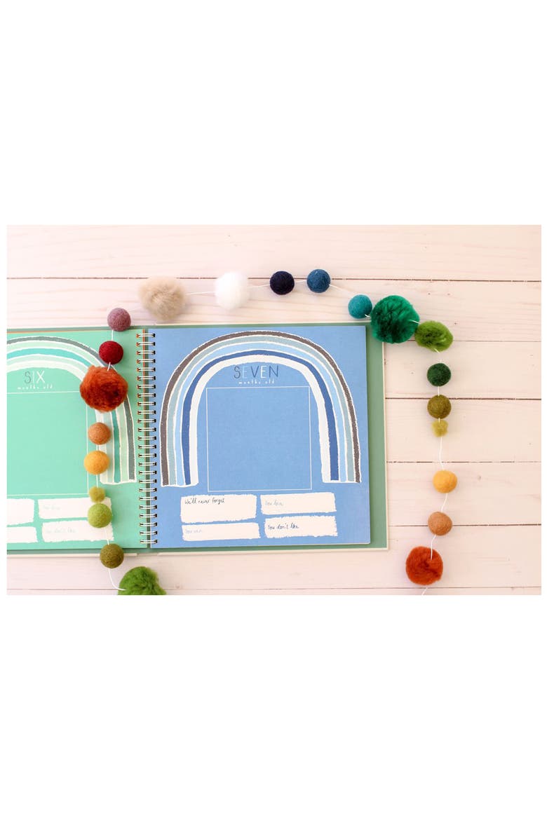'Baby's First Year' Little Rainbow Memory Book, Alternate, color, MULTI