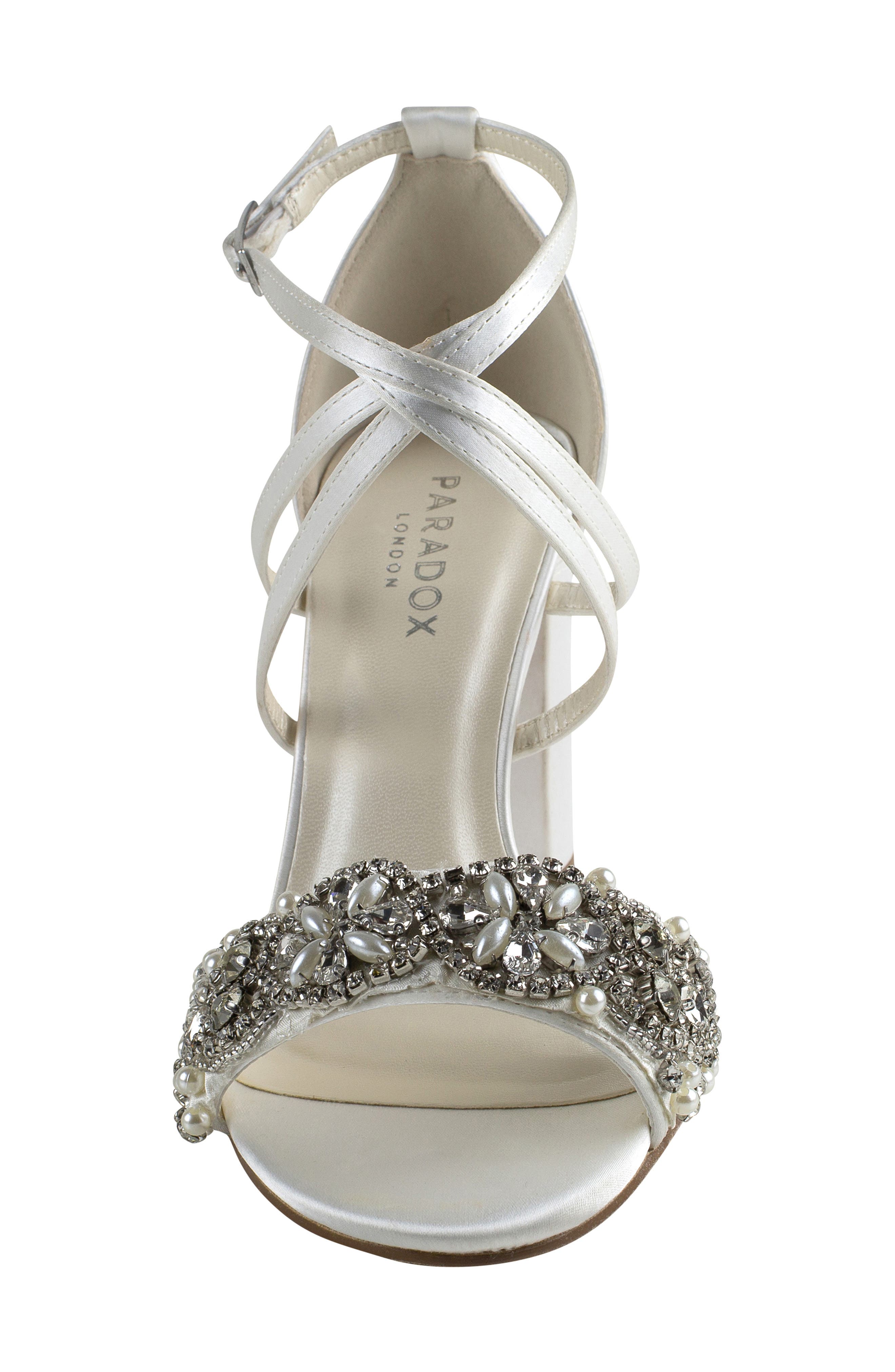 Hira Block Heel Sandal, Alternate, color, IVORY