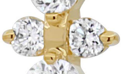 Bony Levy Rita Diamond Linear Drop Earrings In Gold