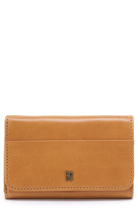 Jill Leather Trifold Wallet