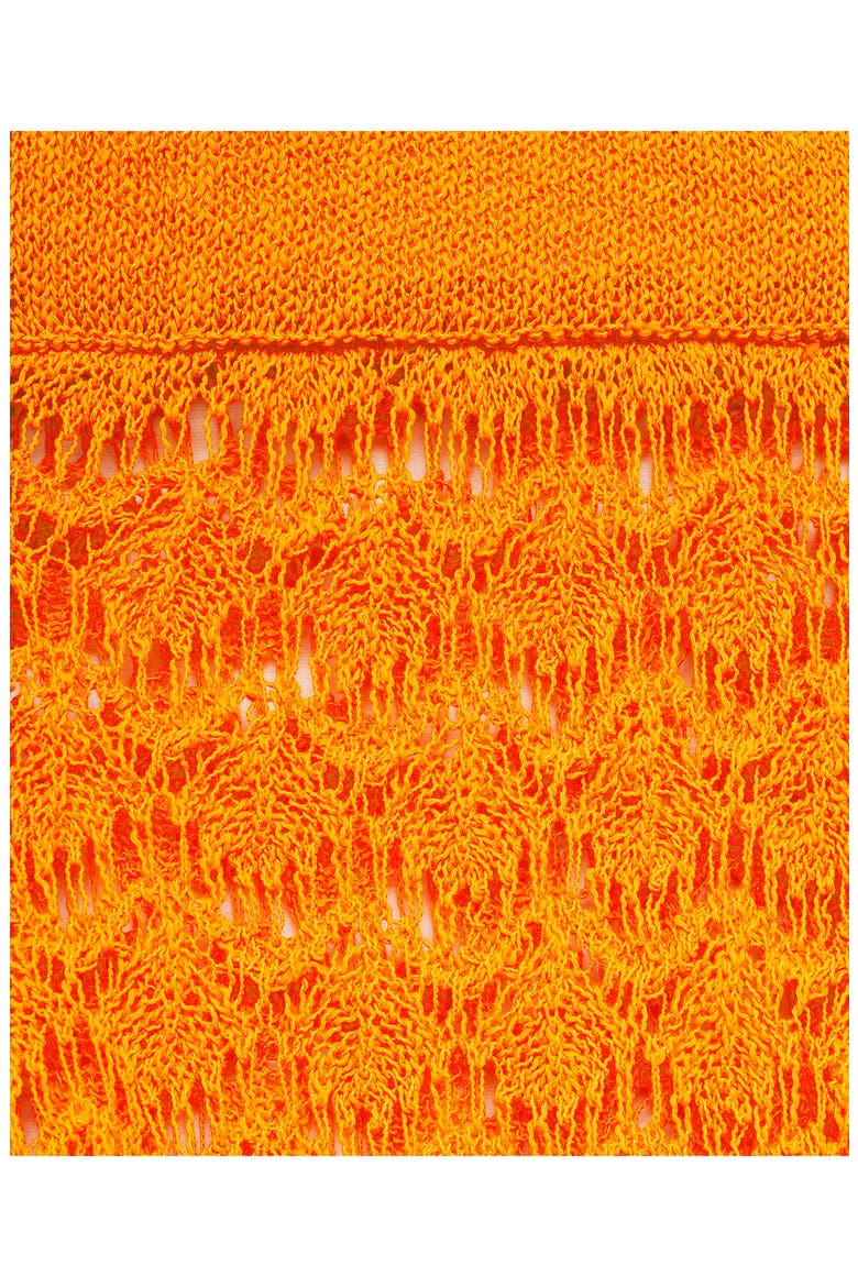 Open Stitch Flare Cover-Up Pants, Alternate, color, ORANGE