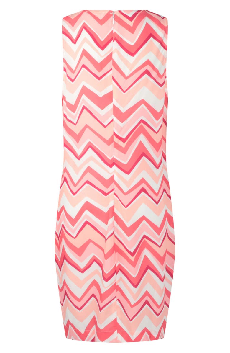 M Missoni Chevron Sleeveless Minidress, Alternate, color, Pink Tones And White