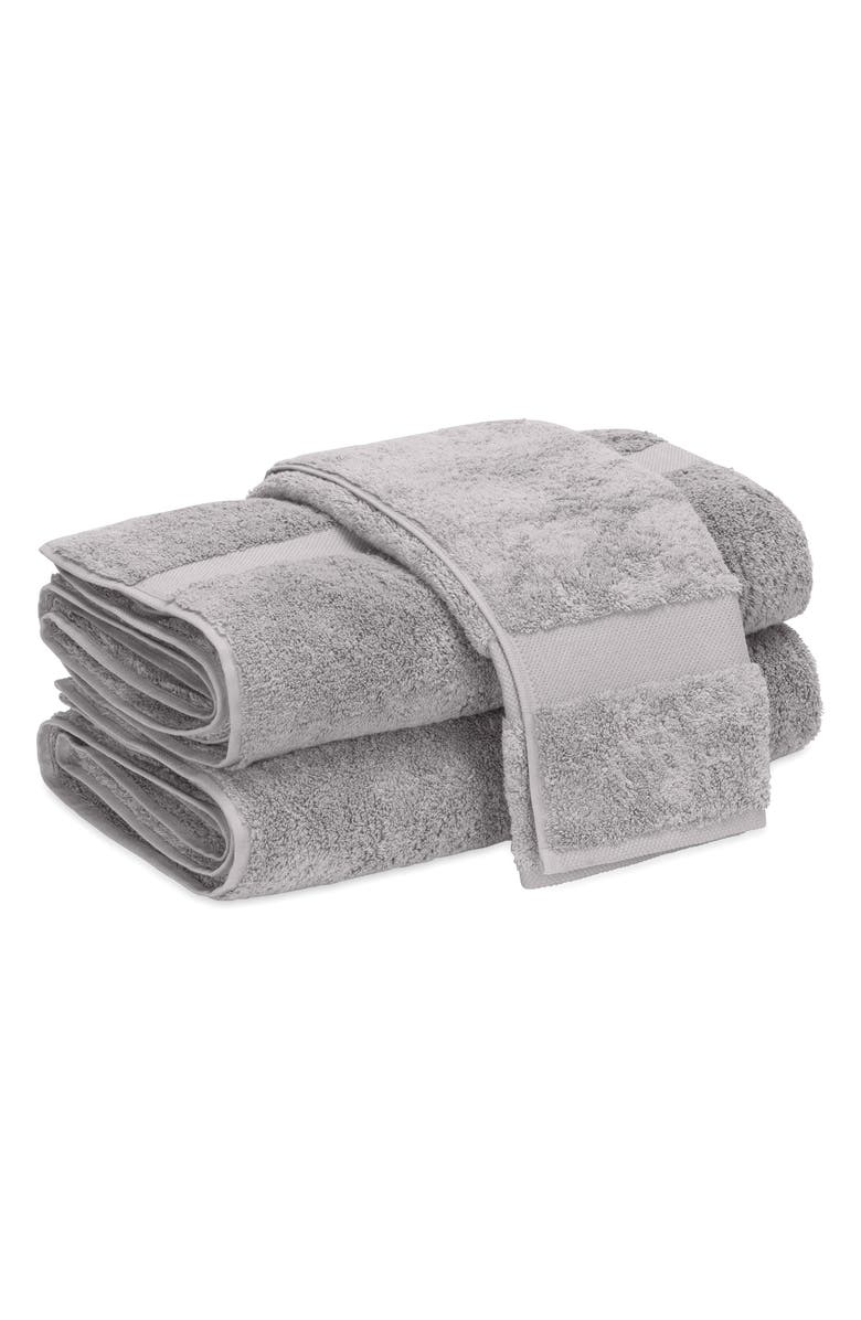 Matouk Lotus Bath Towel, Main, color, Smoke