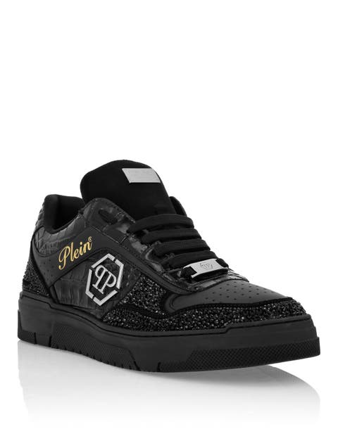Low Top Sneakers Mix Strass Cocco Unisex