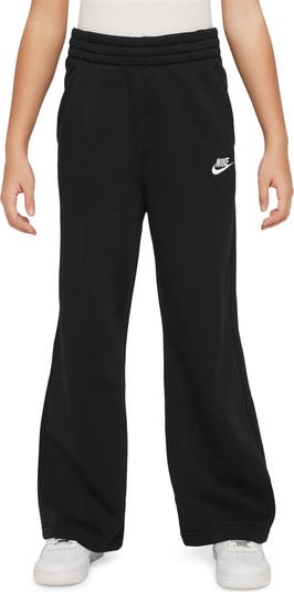 Nike Kids' Sportswear Club Fleece Wide Leg Sweatpants