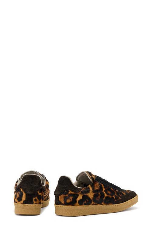 Allsaints Leather Faux Fur Thelma Sneakers In Multi