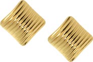 MARLYN SCHIFF Square Stud Earrings