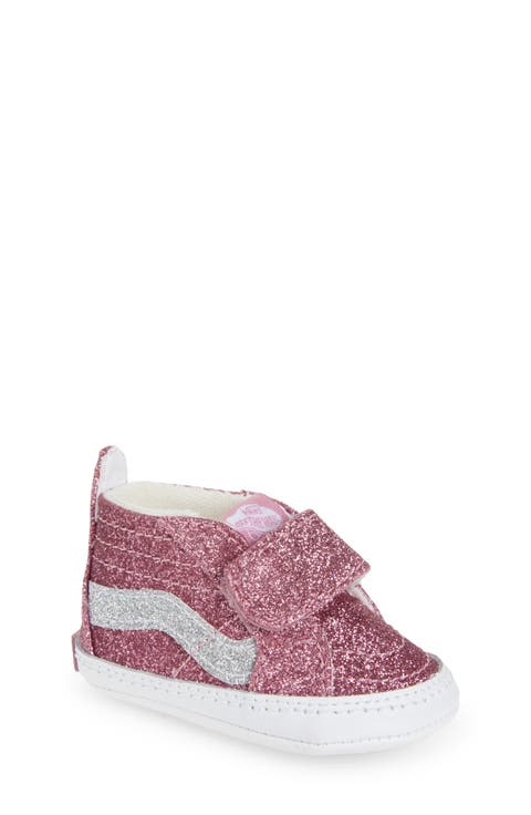 Sk8-Hi Glitter Crib Shoe (Baby)