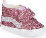 Vans Sk8-Hi Glitter Crib Shoe