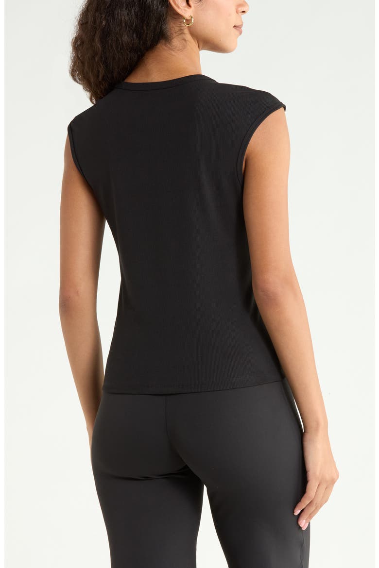 Rib Crewneck Tank, Alternate, color, BLACK