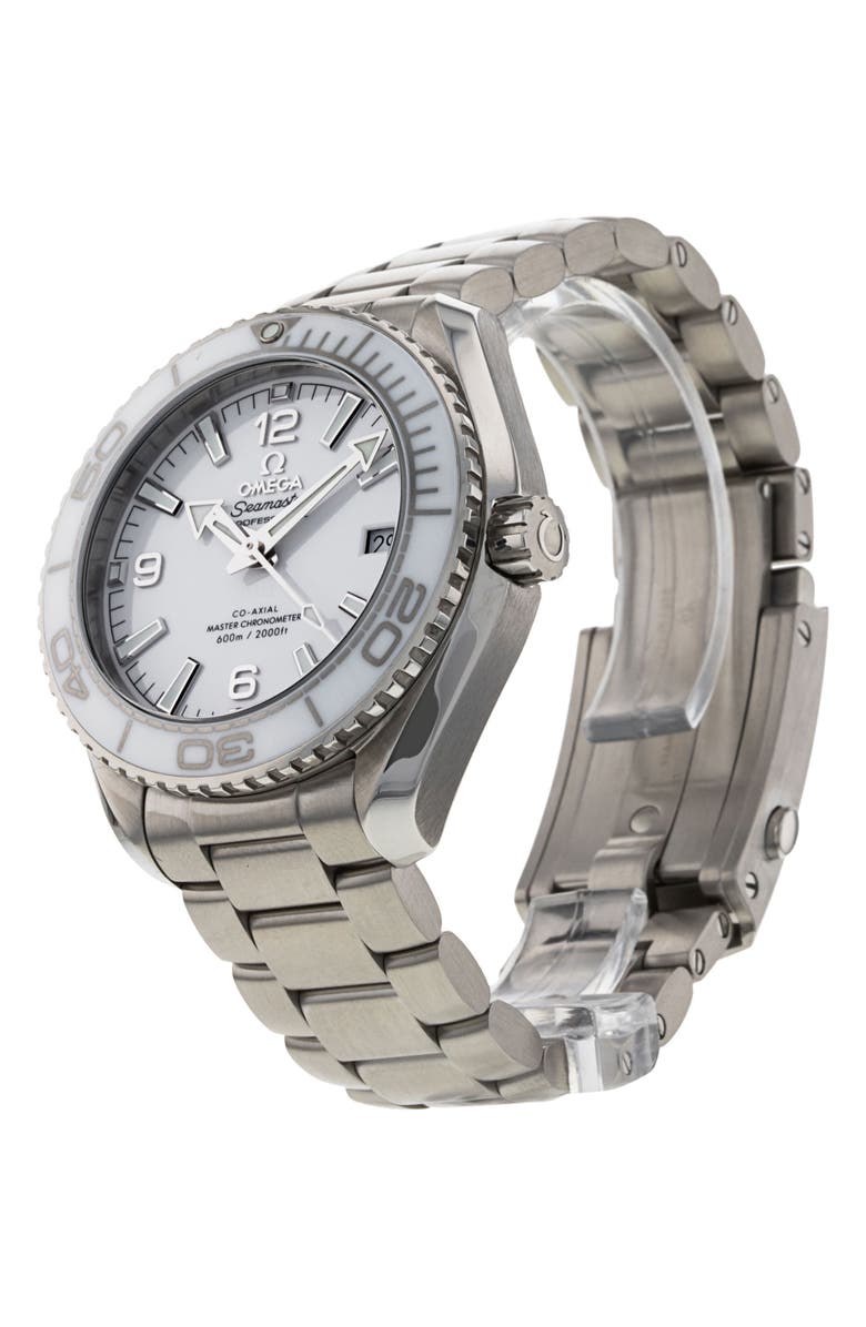 Watchfinder & Co. Omega Preowned 2023 Seamaster Planet Ocean Bracelet Chronometer Watch, 39.5mm, Alternate, color, 