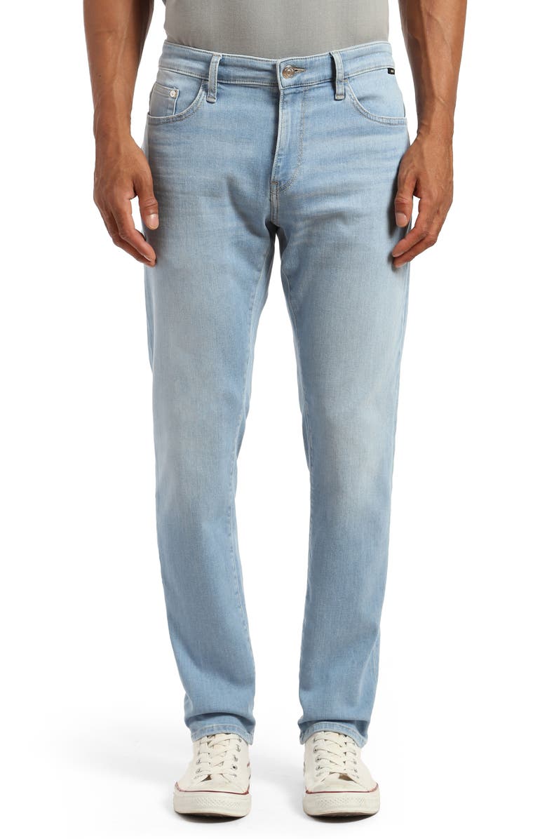 Mavi Jeans Jake Slim Fit Jeans, Main, color, Bleach Feather Blue