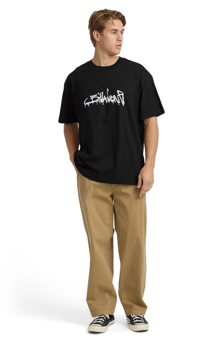 Billabong Identity OG Cotton Graphic T-Shirt, Alternate, color, Black