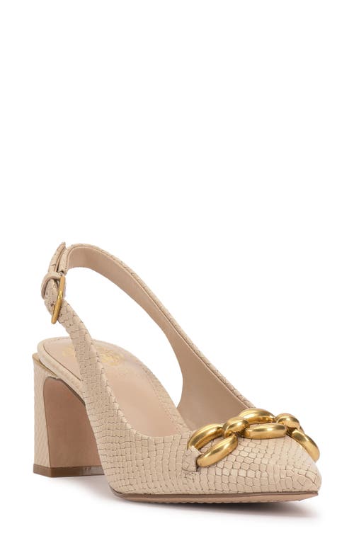 Vince Camuto Hamden Slingback Pointed Toe Pump In Multi