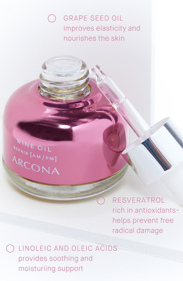 ARCONA Wine Oil Nourishing Face Oil, Alternate, color,