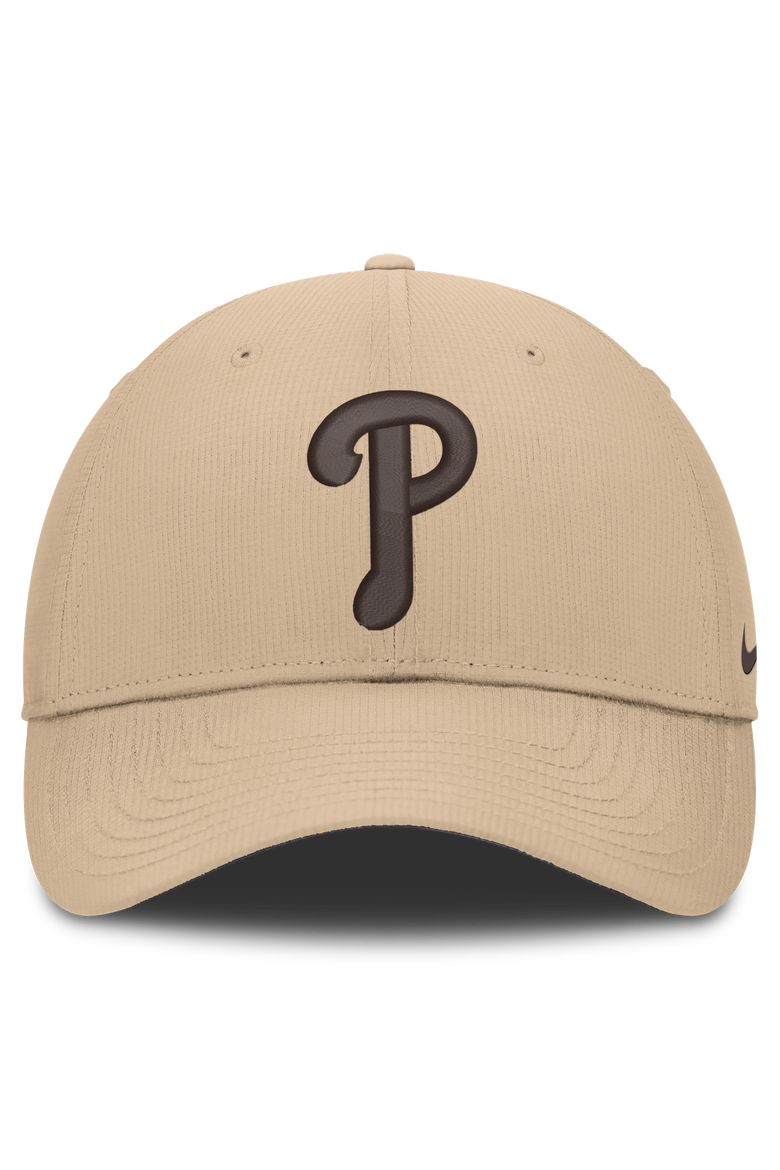Men's Nike  Khaki Philadelphia Phillies Desert Ripstop Club Adjustable Hat, Alternate, color, Khaki