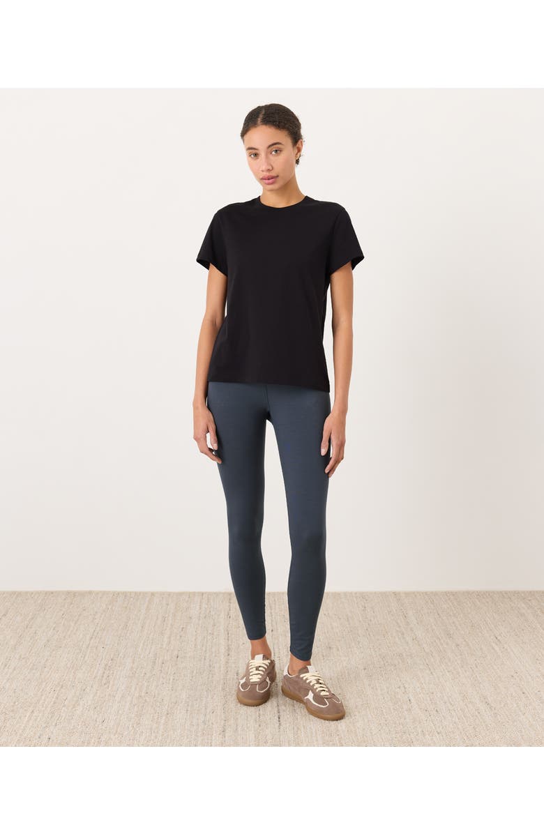 Pact Organic Cotton Women's Softspun Essential Crewneck Tee, Alternate, color, Black