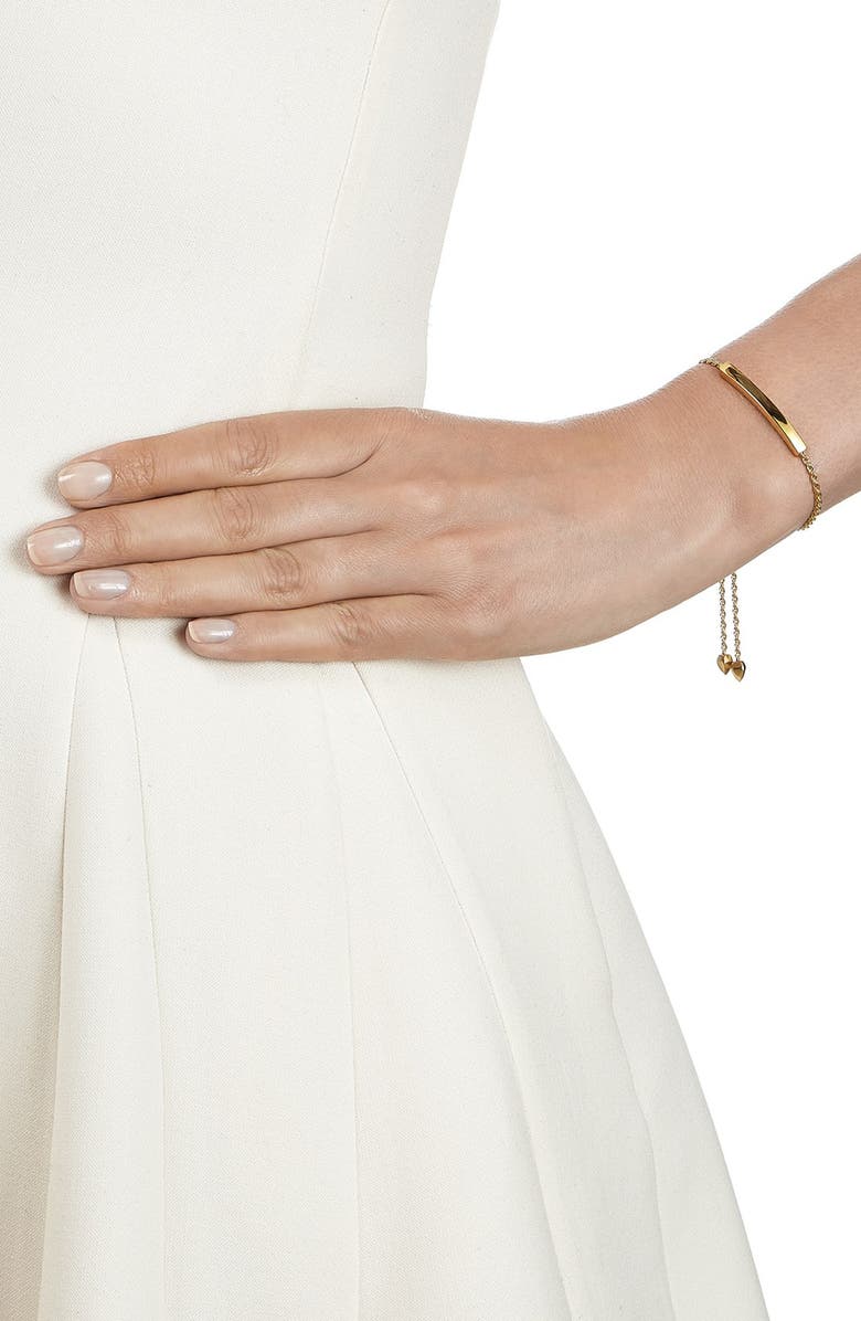 Monica Vinader Linear Friendship Chain Bracelet, Alternate, color, Yellow Gold