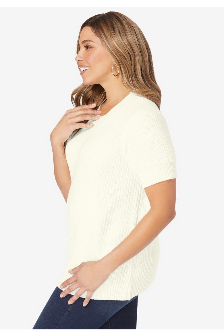 Shaker Tee, Alternate, color, GOLDEN CITRUS
