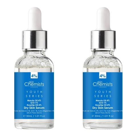 Youth Series Dry Skin Serum Marula Oil 4%, Q10 1%, Rosehip Oil 4% 30ml x 2 Duo Pack