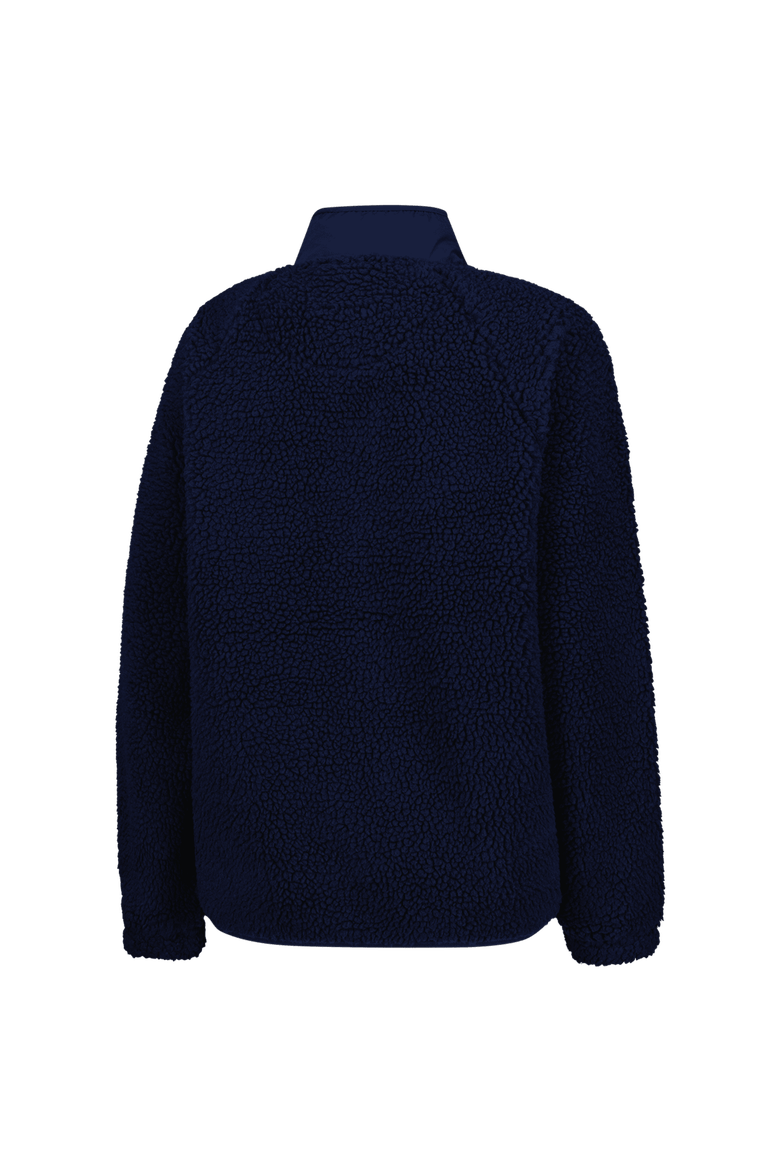 Women's Starter Navy Dallas Cowboys On the Ball Sherpa Jacket, Alternate, color, Navy