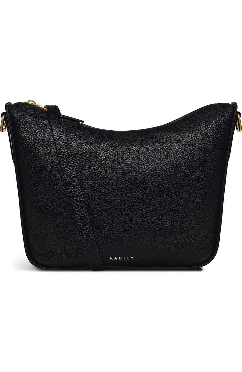 Radley Oak Street Medium Ziptop Crossbody, Main, color, Black