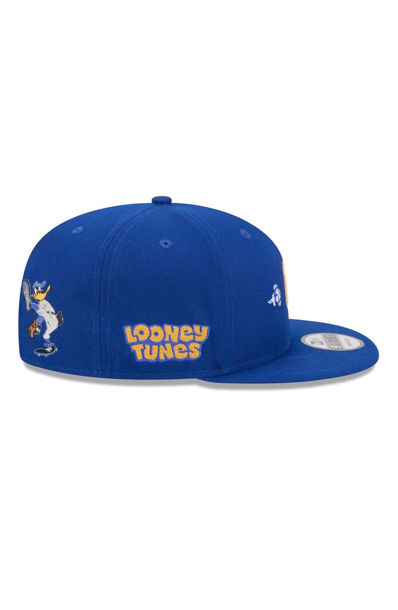 New Era Men's New Era Royal Chicago Cubs Looney Tunes Daffy Duck 9FIFTY Snapback Hat, Alternate, color, Royal