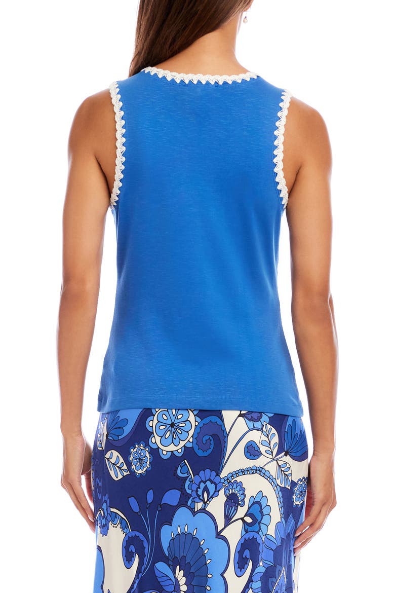 Edge Stitch Tank, Alternate, color, BLUE