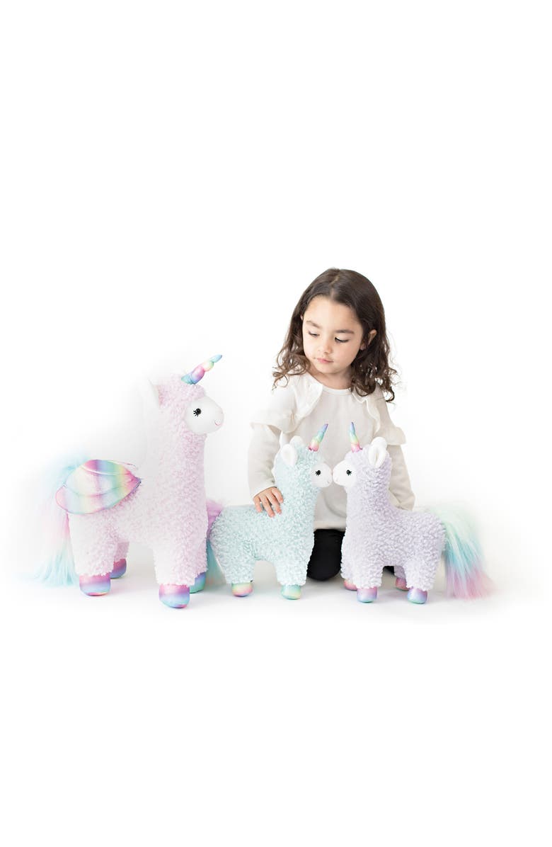 Gund Sugar Plum Llamacorn Stuffed Toy, Alternate, color, Multi Purple