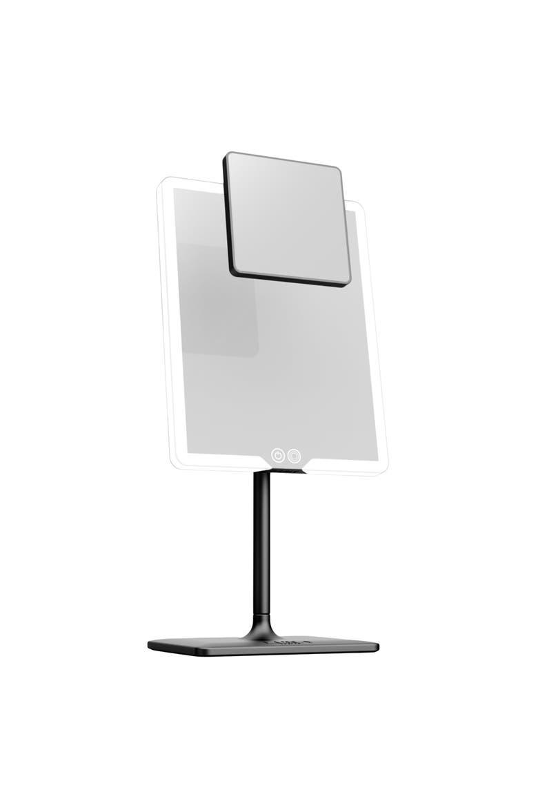 ORBIT Mirror | LED Lighted Vanity Makeup Mirror with 7X Magnification, Main, color, Phantom Black
