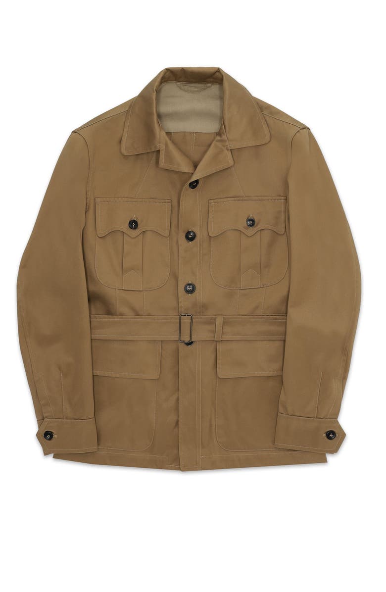 Fortela Clint Sahariana Jacket, Main, color, Brown
