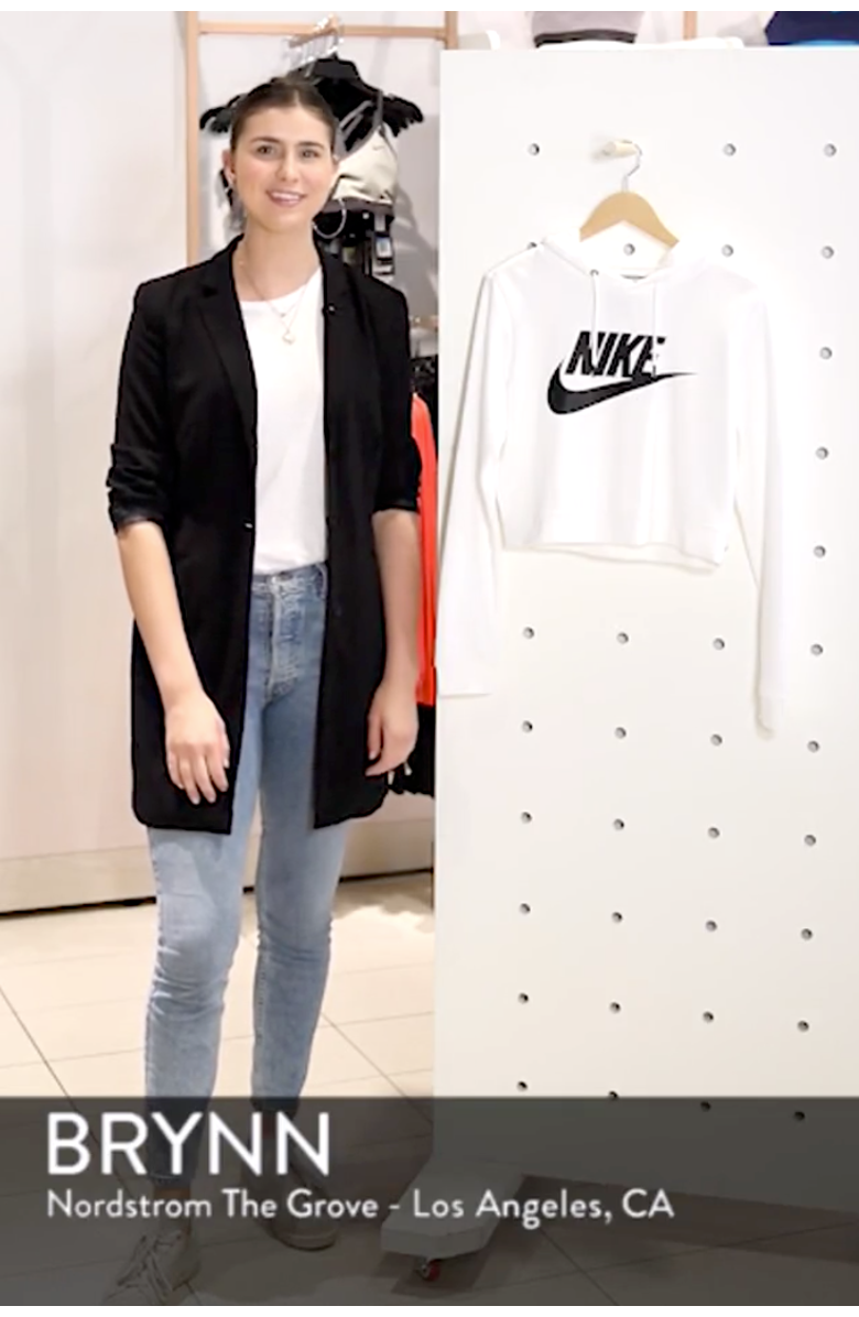 Sportswear Rally Crop Hoodie, sales video thumbnail