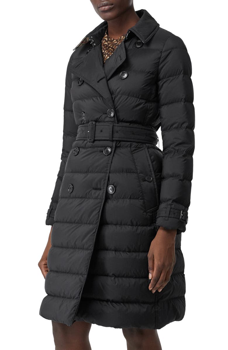 Burberry Arniston Double Breasted Puffer Coat, Main, color, 