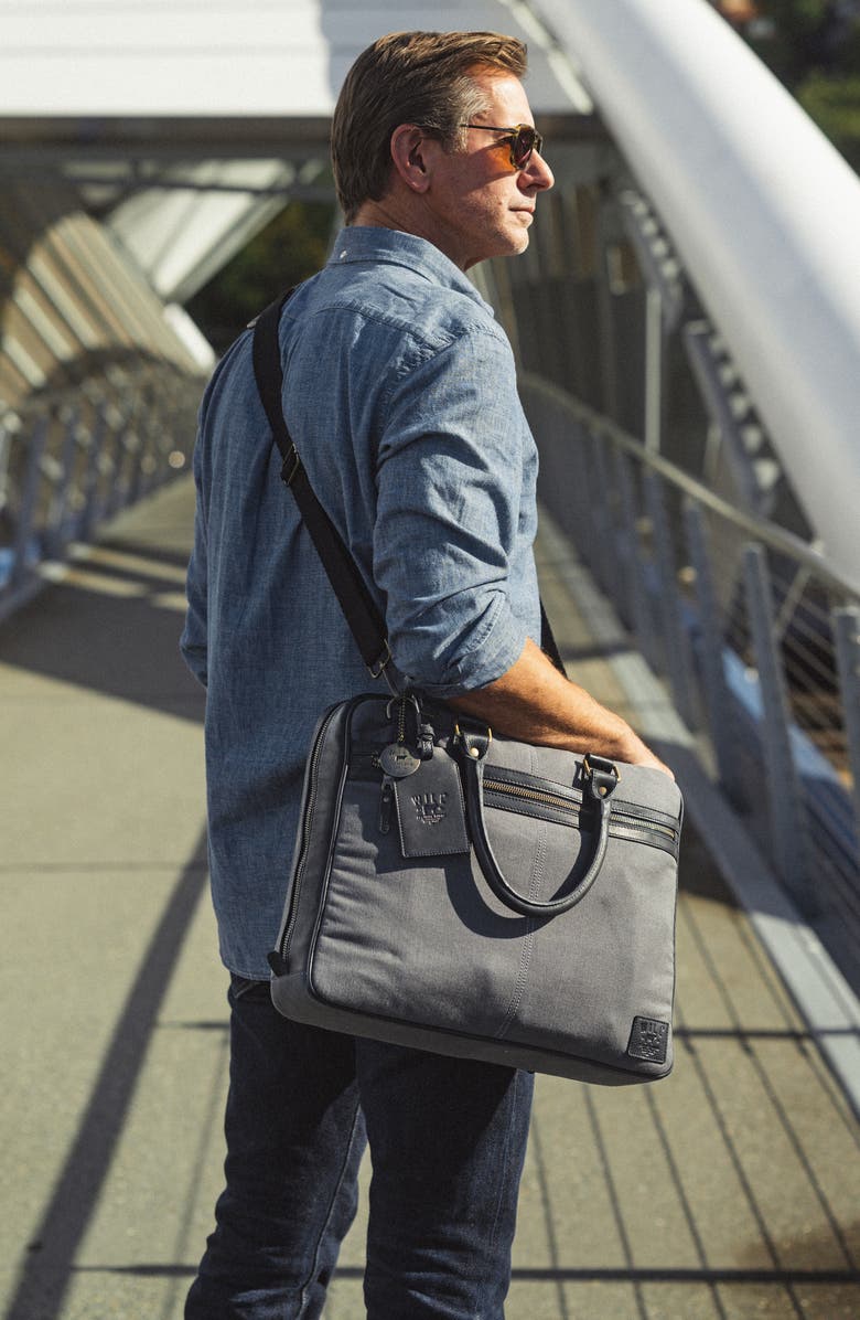 Will Leather Goods Commuter Slim Briefcase, Alternate, color,