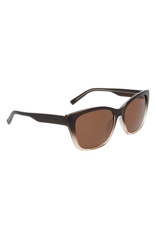 Cole Haan 57mm Modified Square Sunglasses
