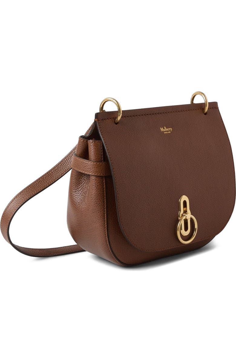 Mulberry Amberley Leather Satchel, Alternate, color, Oak