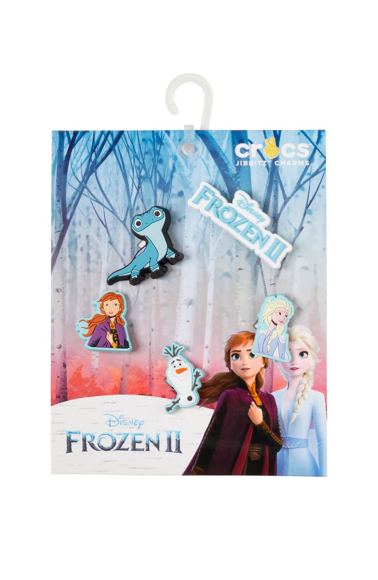 CROCS 5-Pack Frozen II Jibbitz Shoe Charms, Main, color,