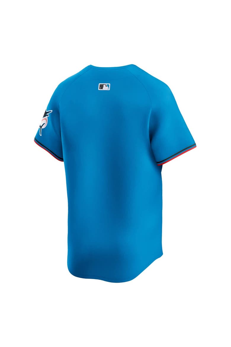Men's Nike Blue Miami Marlins Limited Jersey, Alternate, color, Blue
