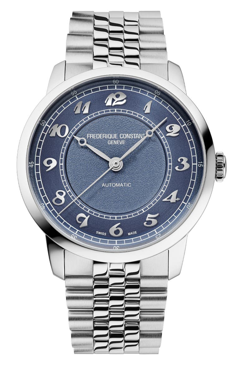 Classics Premiere Automatic Bracelet Watch, 38.5mm, Main, color, SILVER-TONE