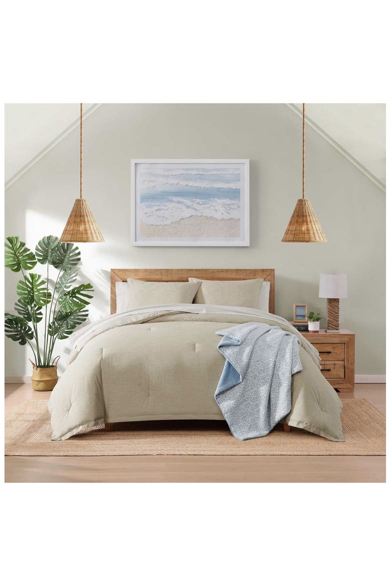 San Andreas Textured Cotton Duvet Set, Alternate, color, NATURAL BEIGE