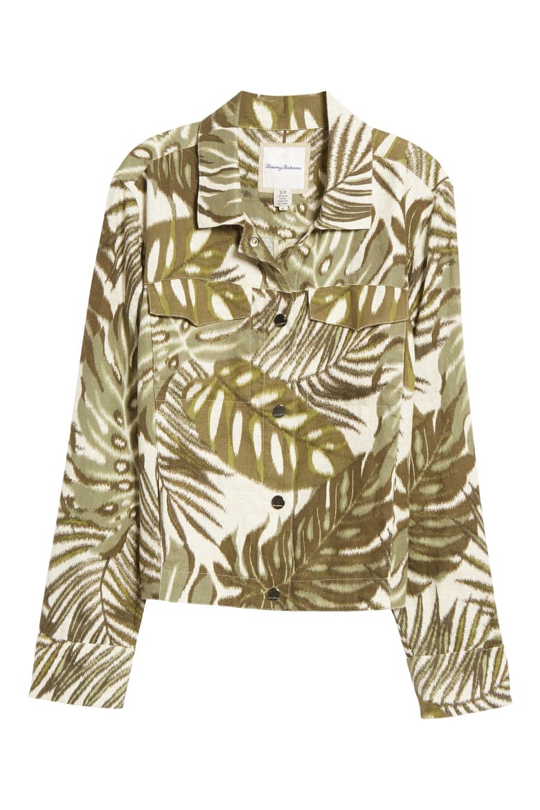 Safari Bliss Jacket, Alternate, color, TEA LEAF