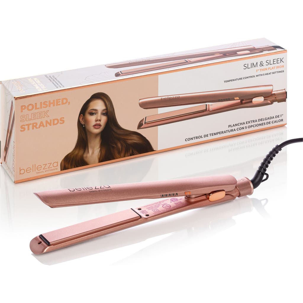 Cortex Beauty Slim & Sleek 1-inch Flat Iron In Gold