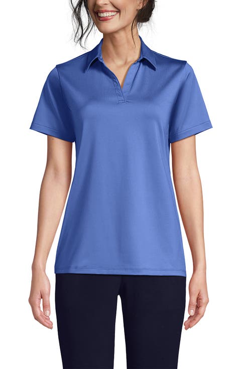 Short Sleeve Rapid Dry Sport Neck Polo Shirt