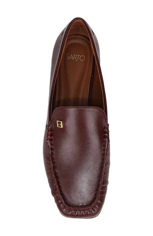 Sarto By Franco Sarto Lainey Loafer In Burgundy