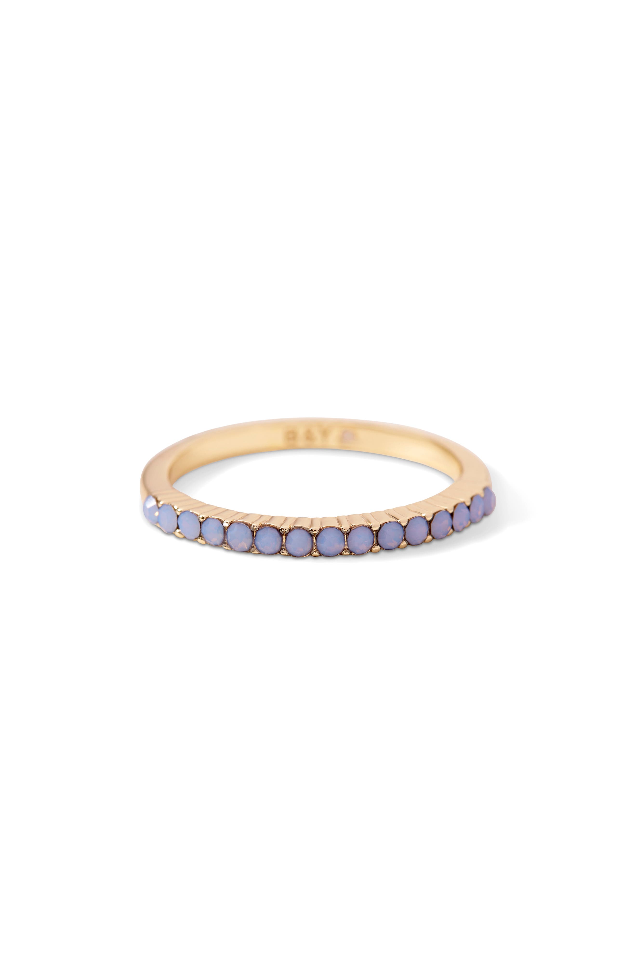 Brook and York Kara 14k Gold Plate & Lab Created Opal Ring (Women ...